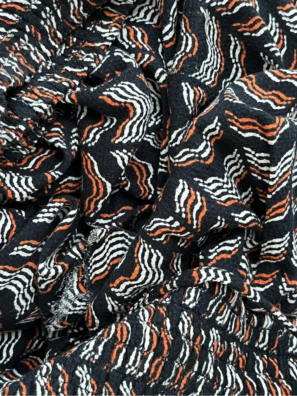 Anthropologie Black, Pink & White Chevron Joggers Boho Size Small - Picture 4 of 12